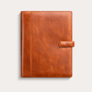 Business Systemkalender A5 2026 brunt skinn