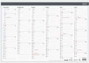 Väggblad 2027 Elegant 420x297 mm