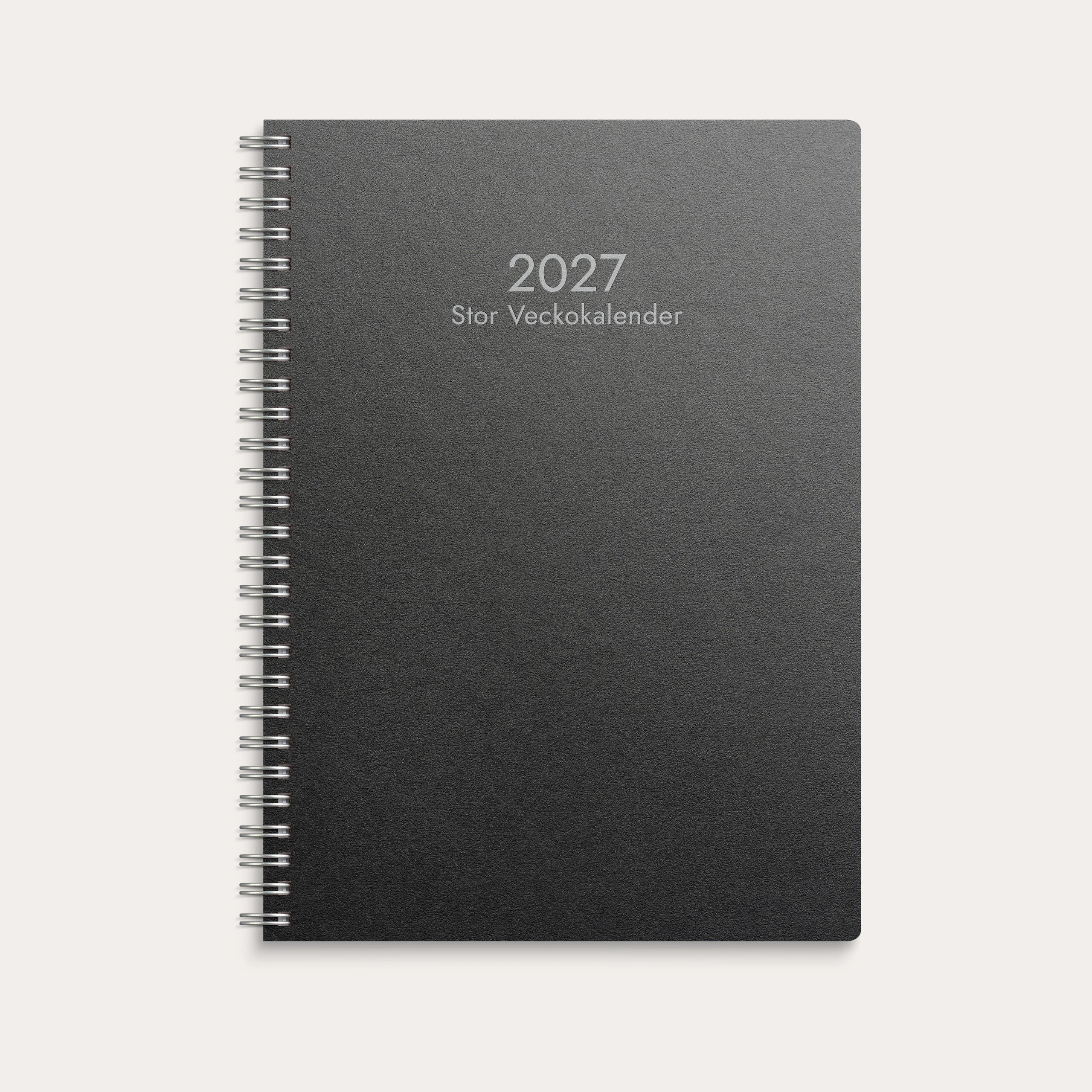 Stor Veckokalender Eco Line 2027