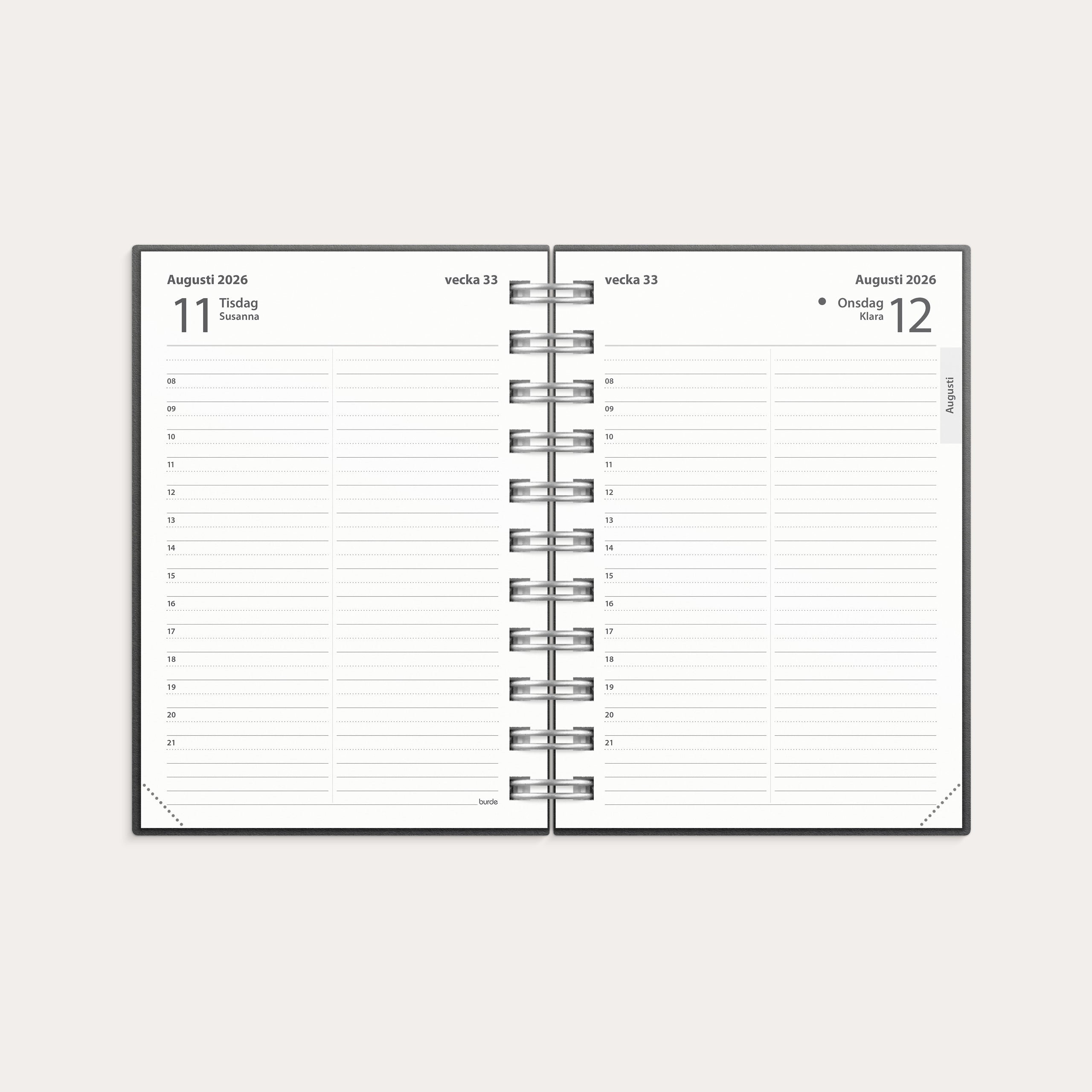 Kalender 2026 Liten Dagbok Eco Line