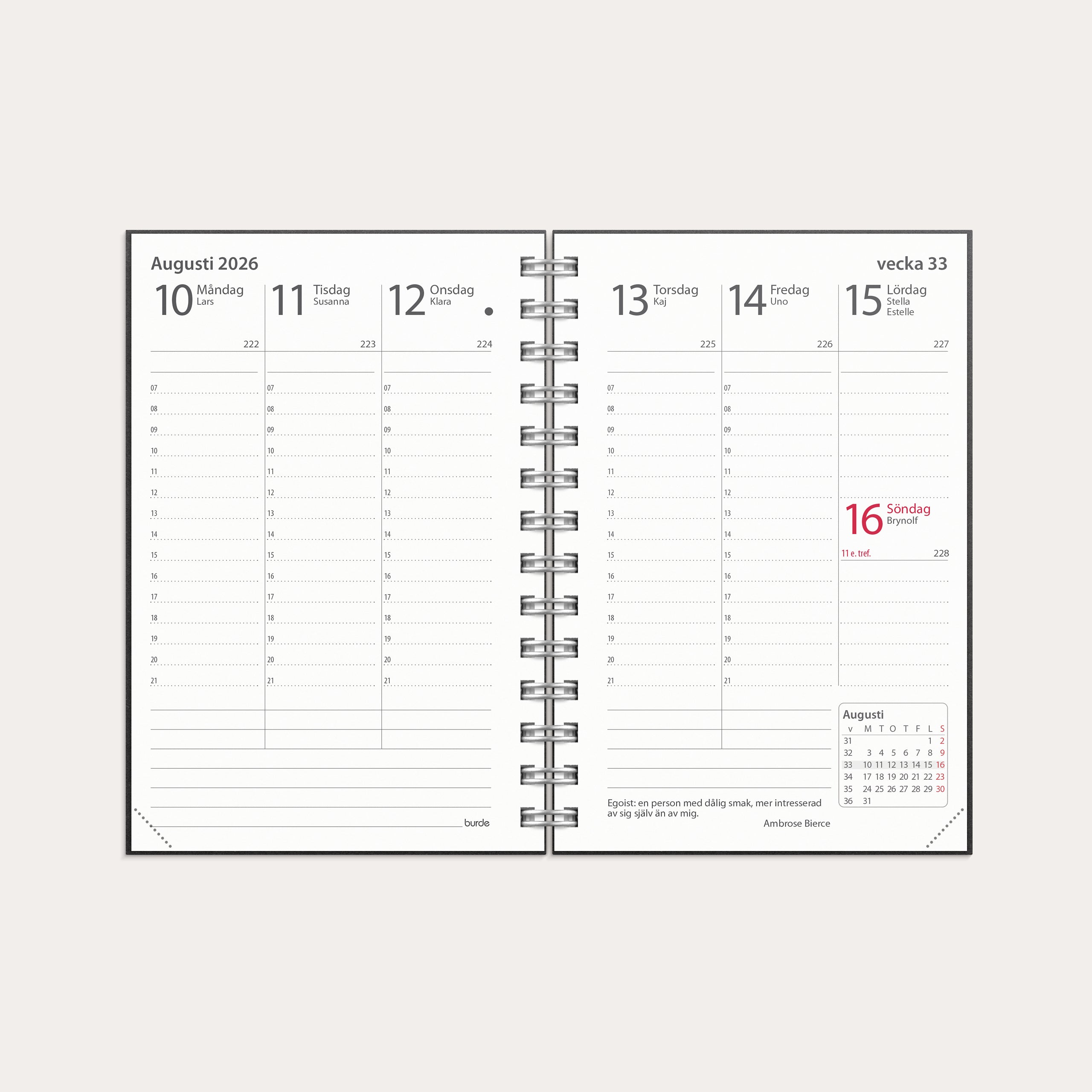 Kalender 2026 Prestige Eco Line