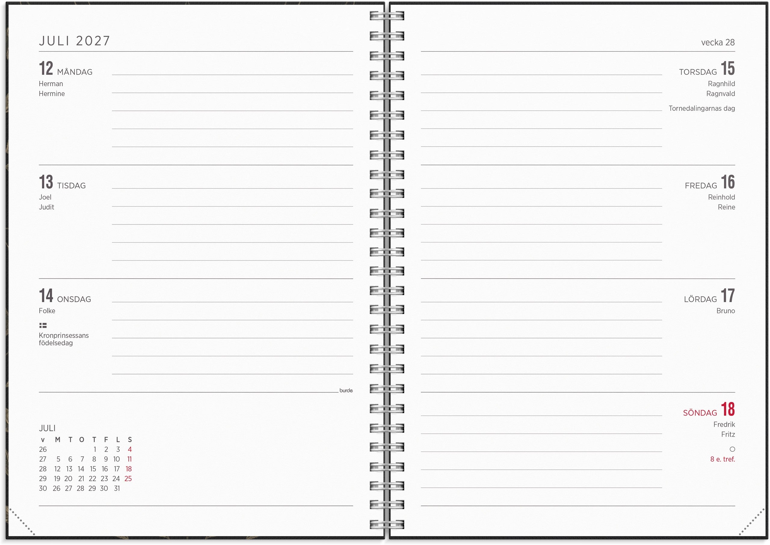Kalender 2027 Senator A5 Eco Line
