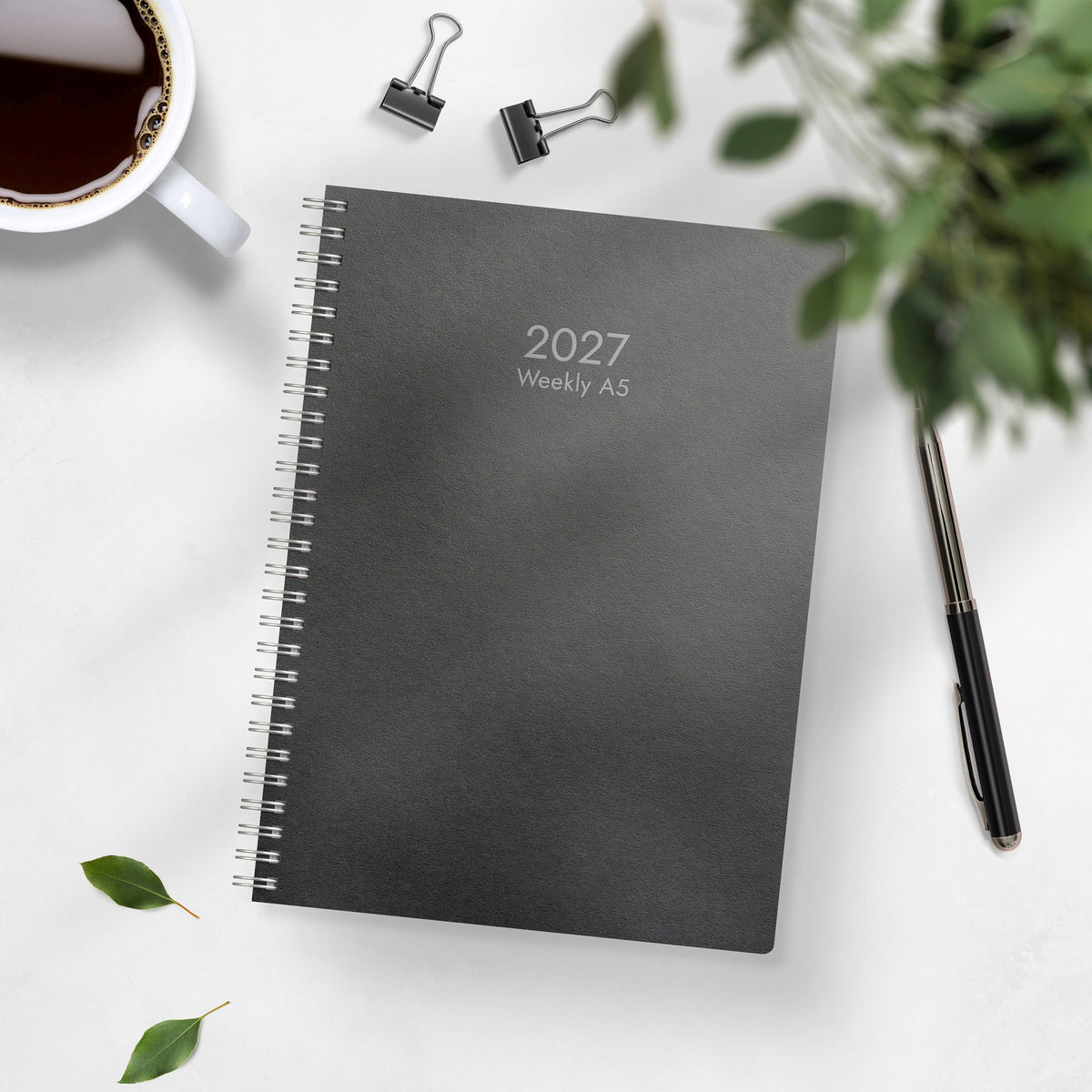 Kalender 2027 Weekly A5 Eco Line