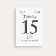 Dagblock 2027 44x63 mm