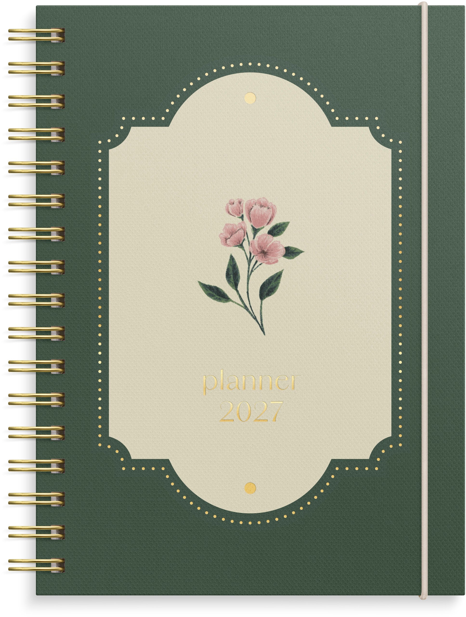 Kalender 2027 Senator A6 Story blomma