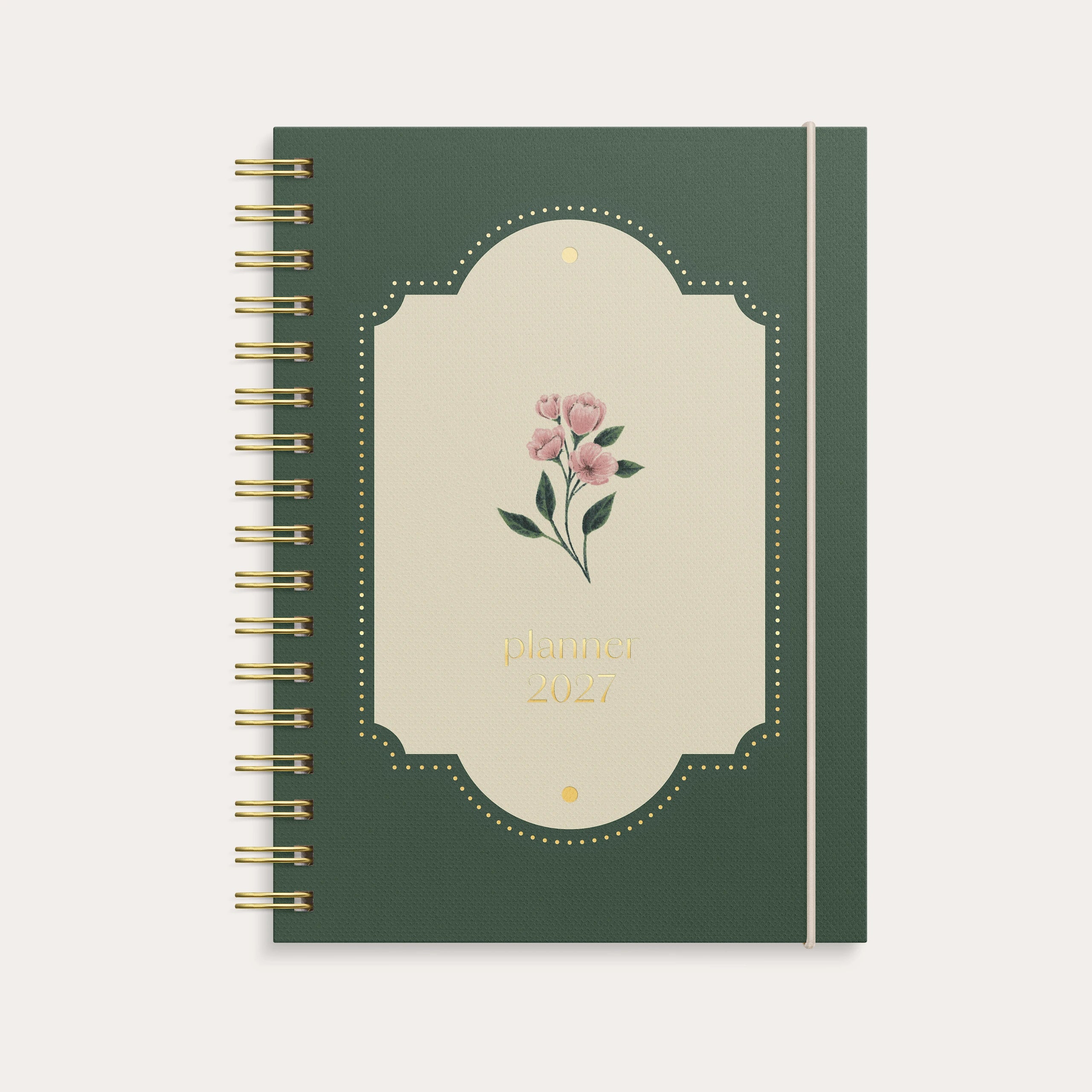 Kalender 2027 Senator A6 Story blomma