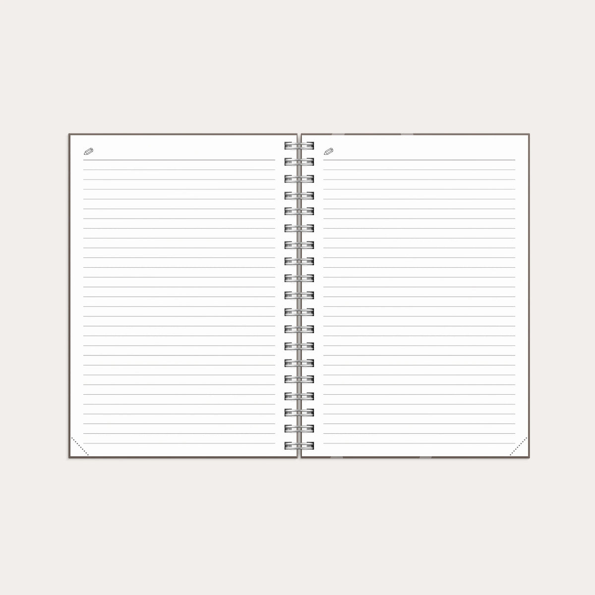 Kalender 2027 Weekly A6 Story brun