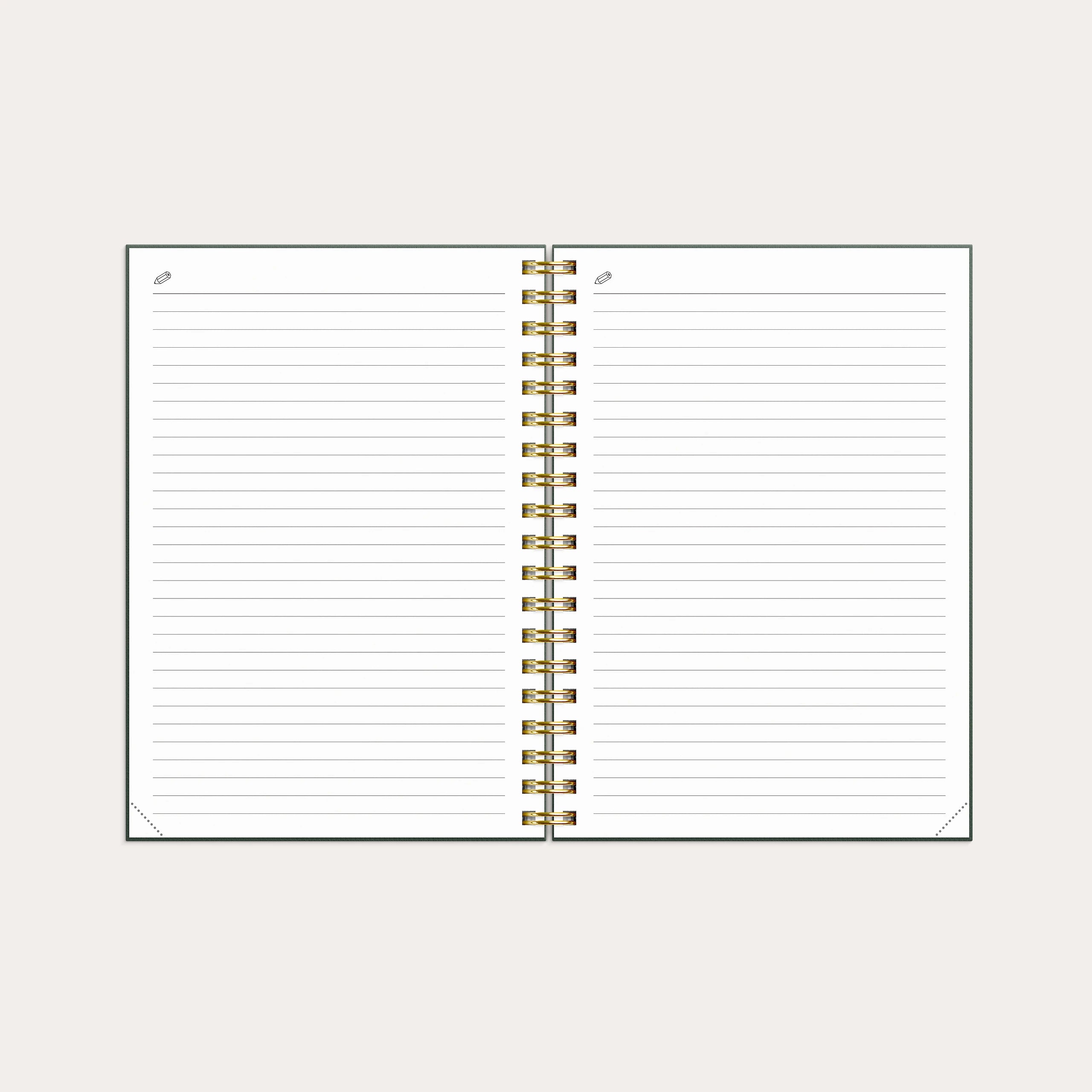 Kalender 2027 Weekly A6 Story blomma