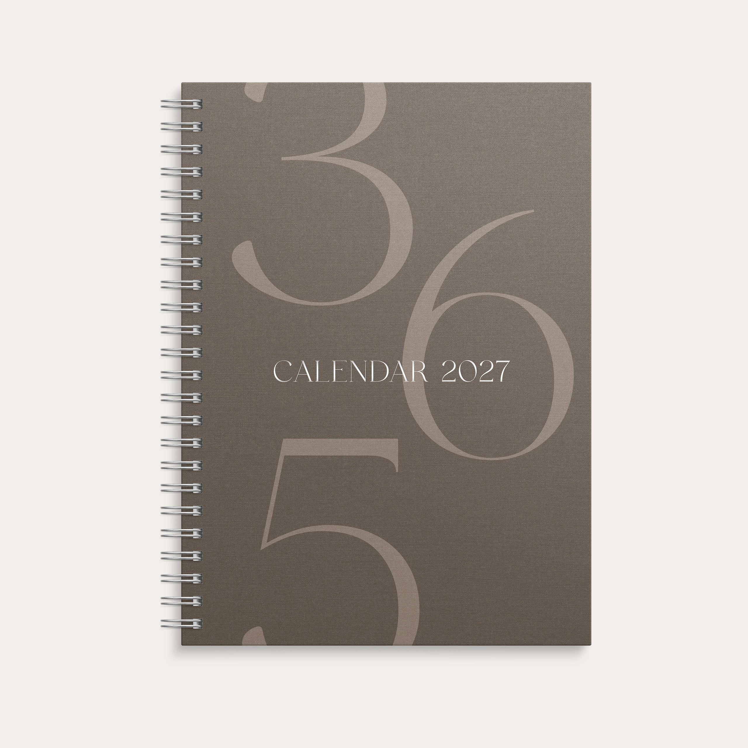 Kalender 2027 Senator A5 Story brun