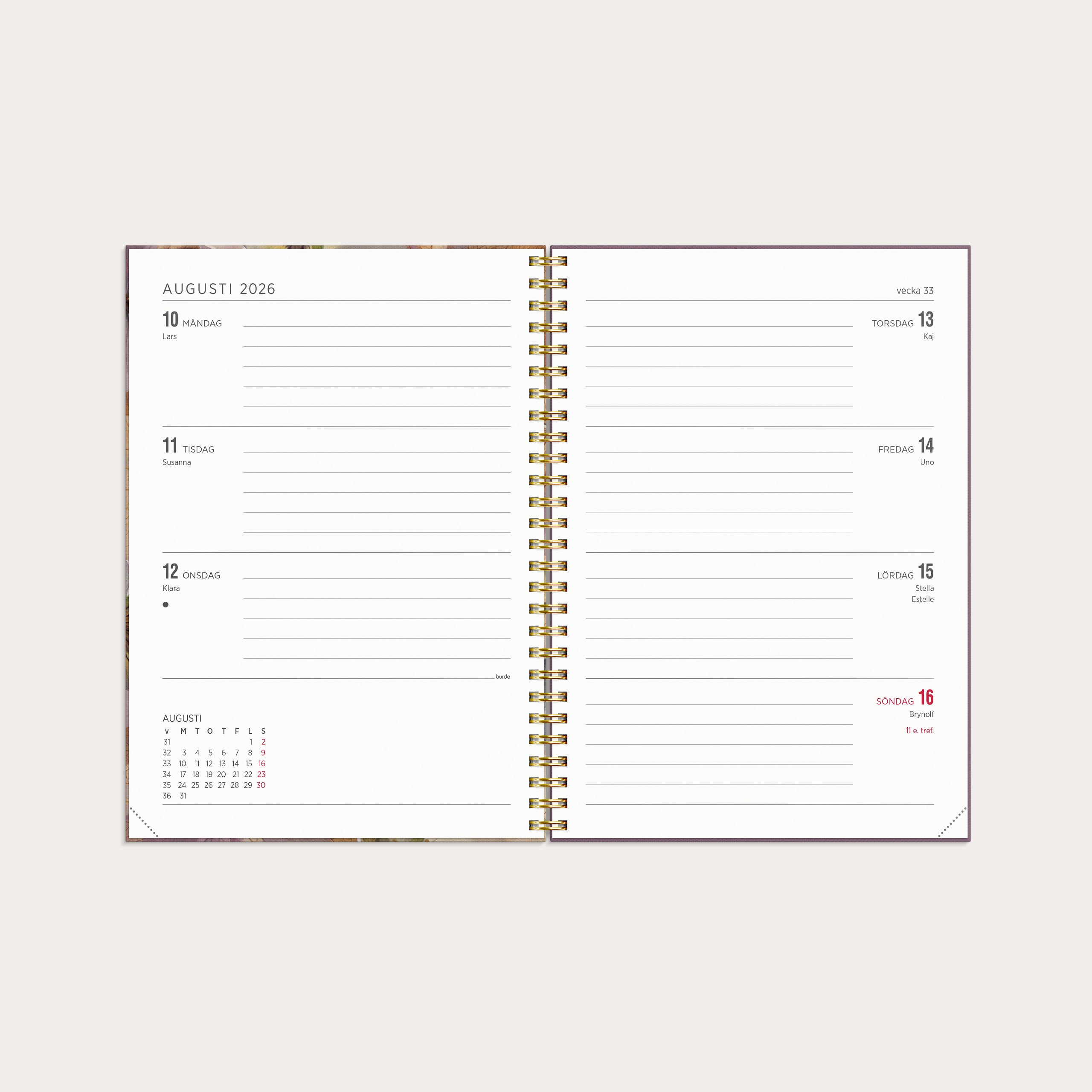 Kalender 2026 Senator A5 Story pensé