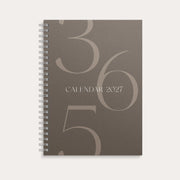 Kalender 2027 Business A5 Story brun
