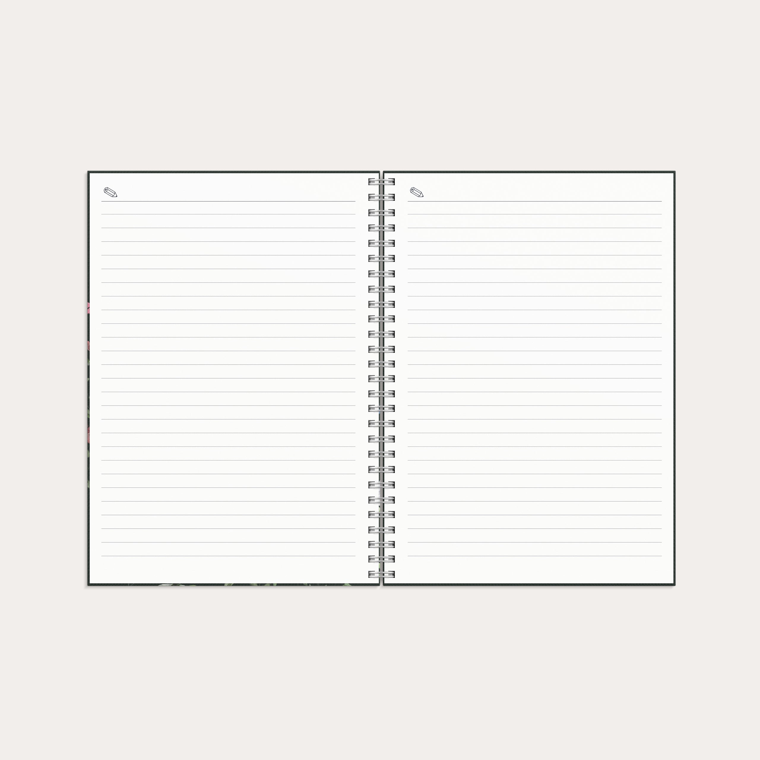 Kalender 2026 Business A5 Story blomma