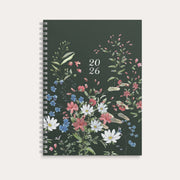 Kalender 2026 Business A5 Story blomma