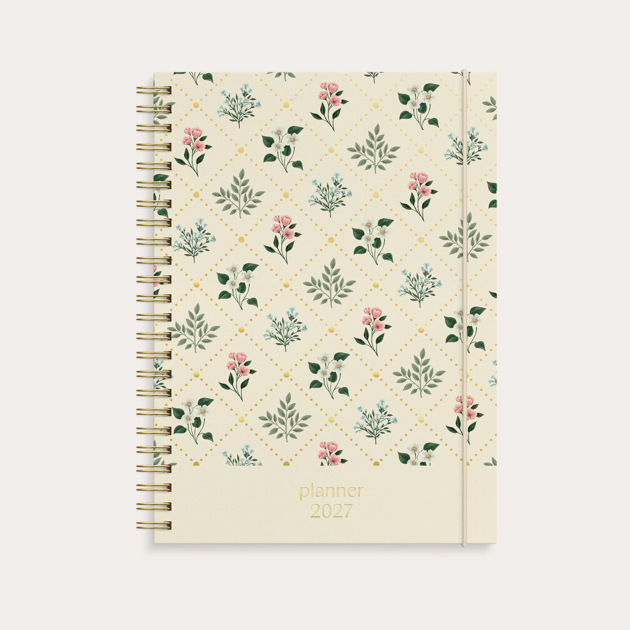 Kalender 2027 Business A5 Story blomma