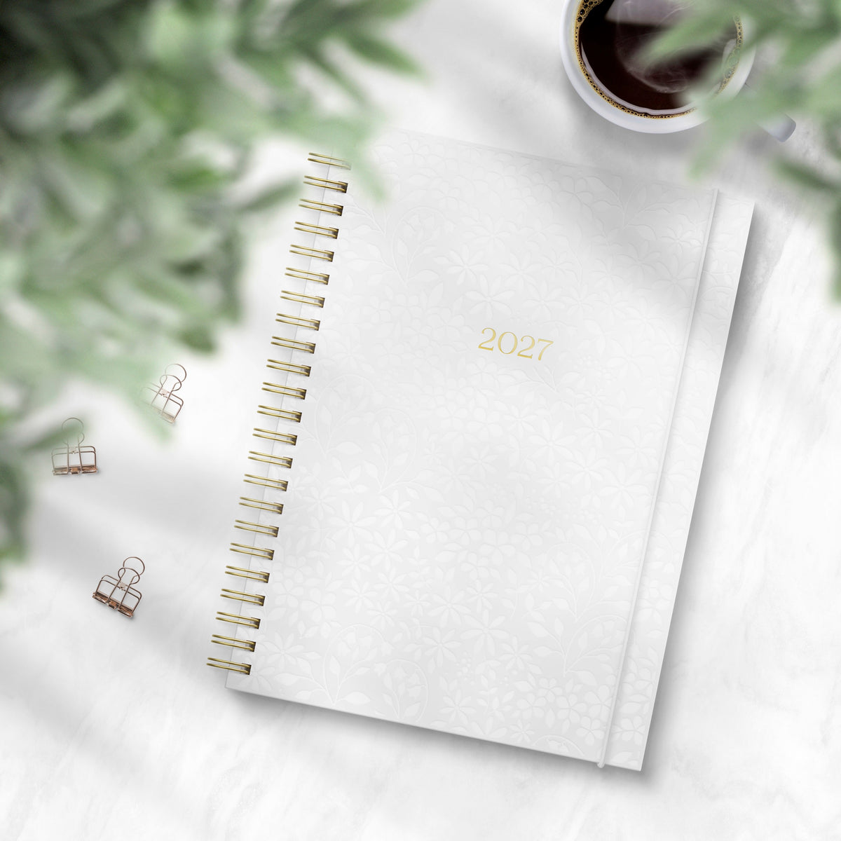 Kalender 2027 Business A5 White