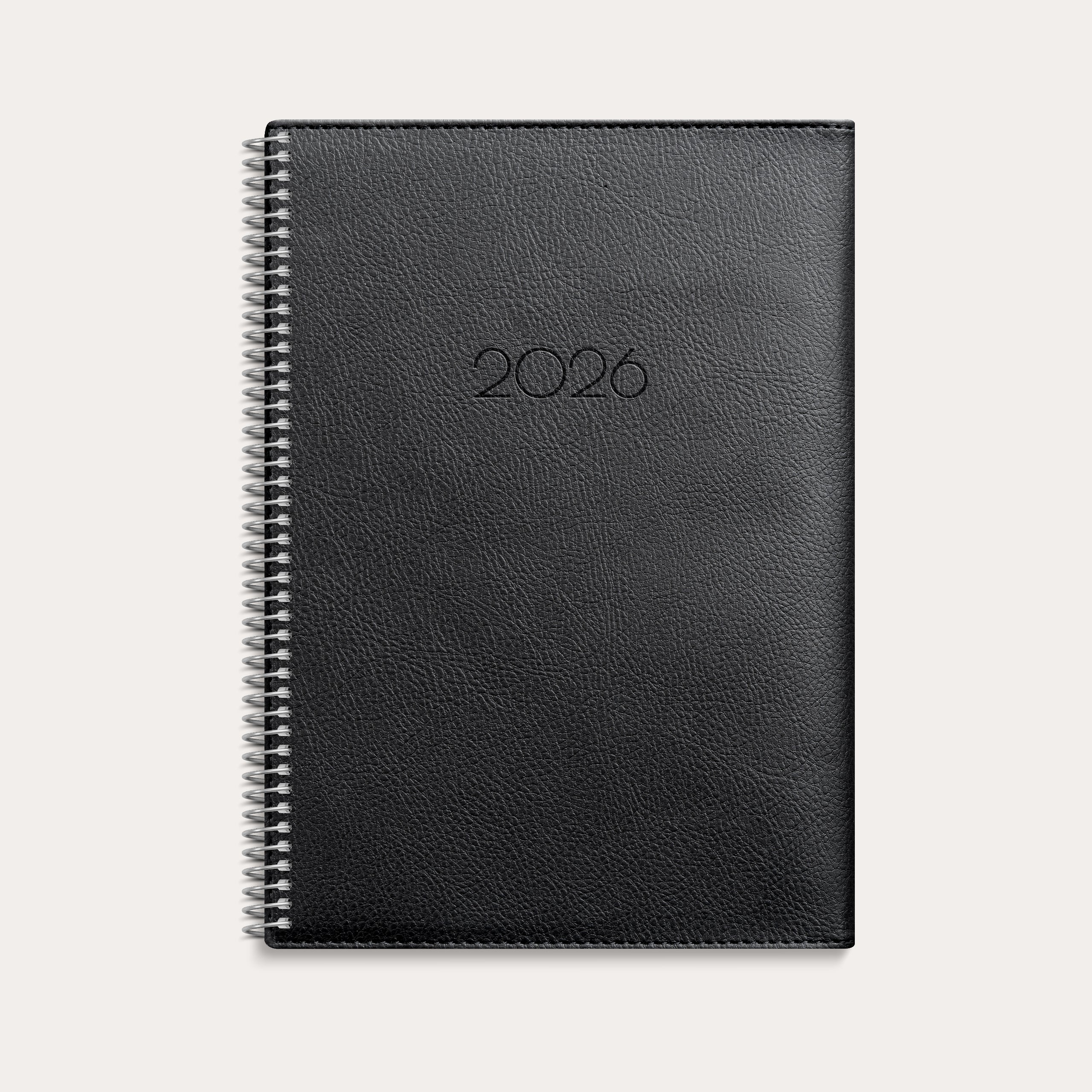 Kalender 2026 Senator A5 Twist svart