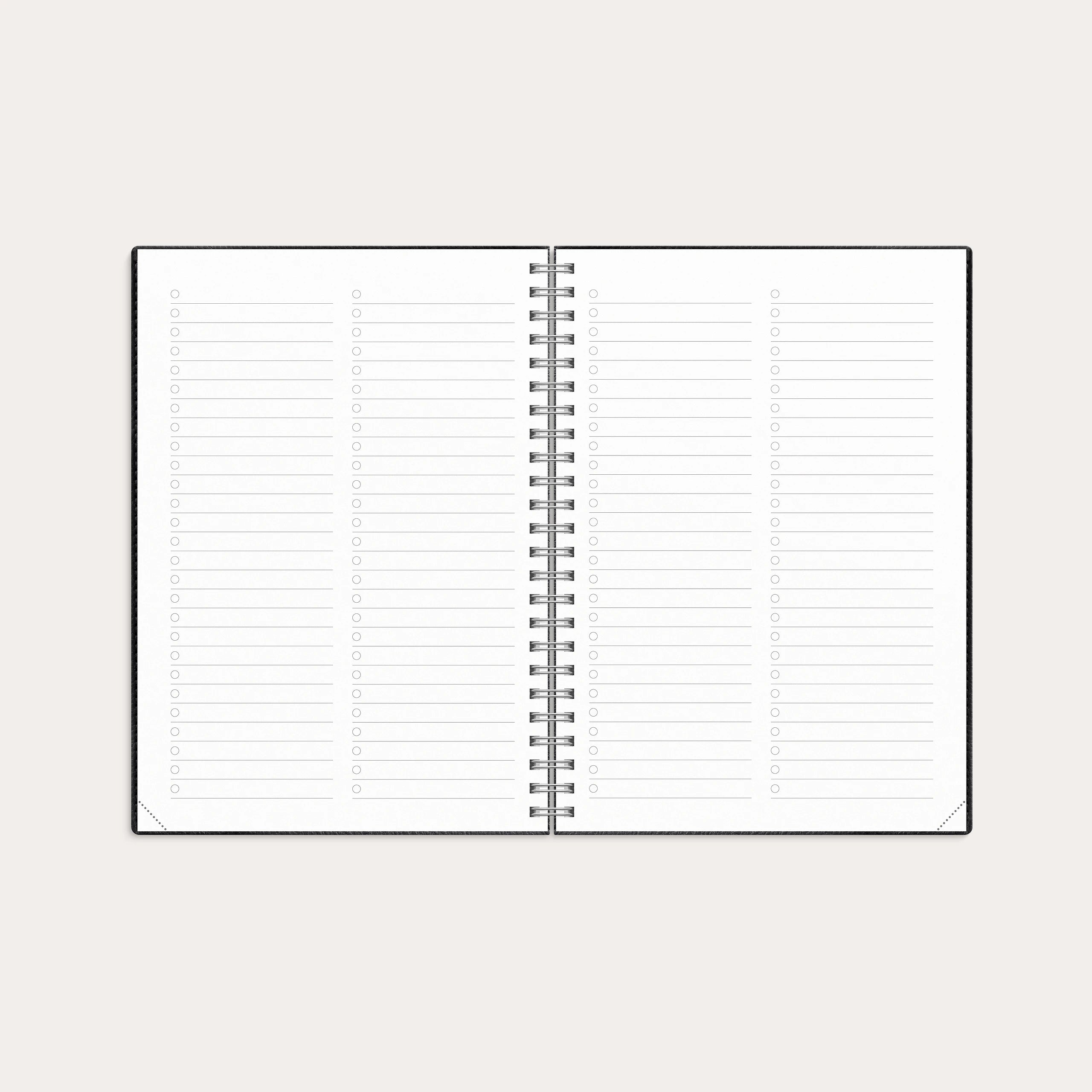 Kalender 2027 Senator A5 Twist svart
