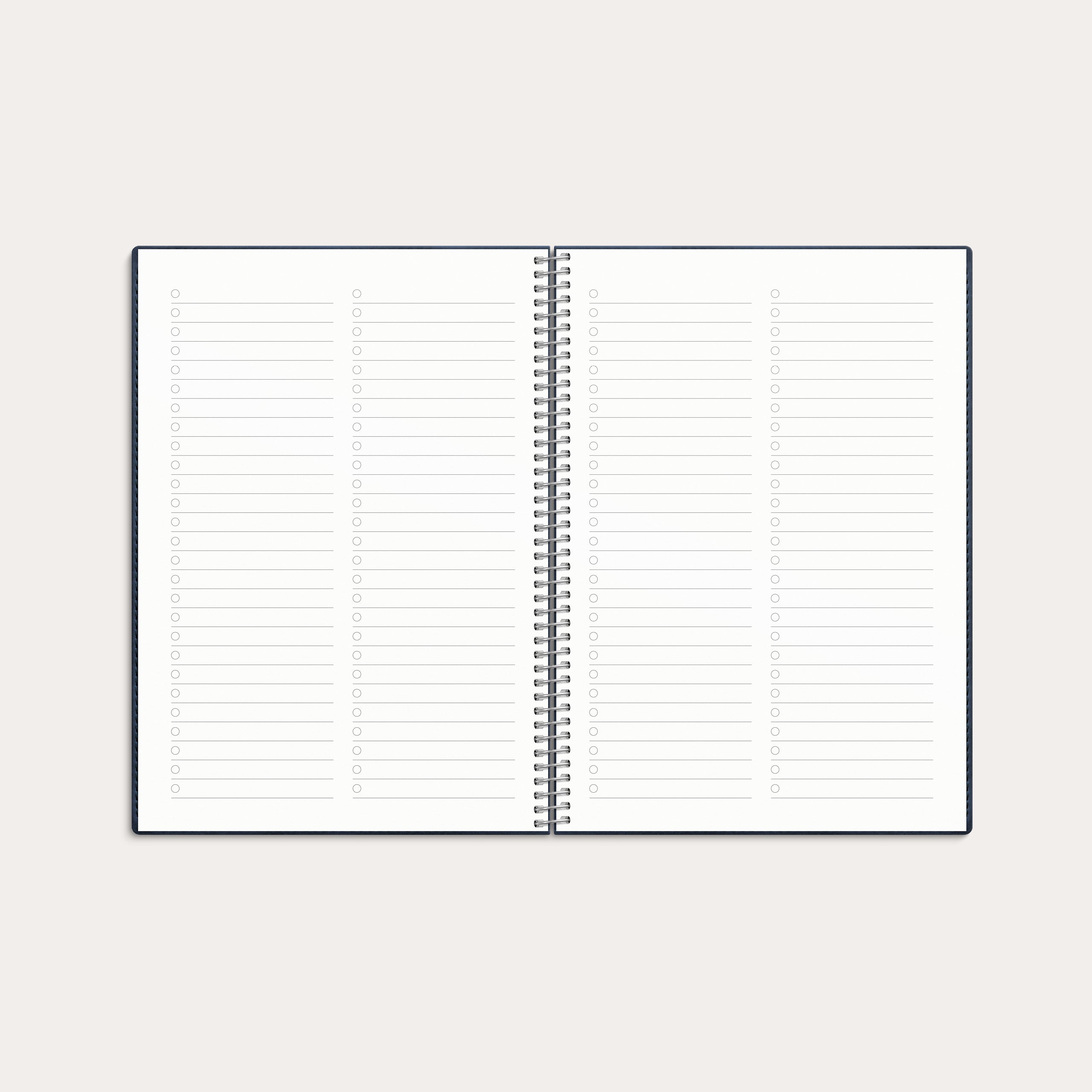 Kalender 2026 Senator A5 Twist blå