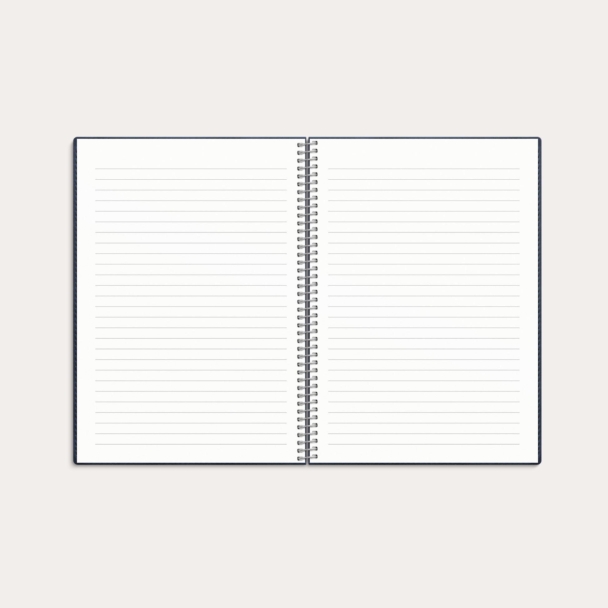 Kalender 2026 Senator A5 Twist blå – detail view