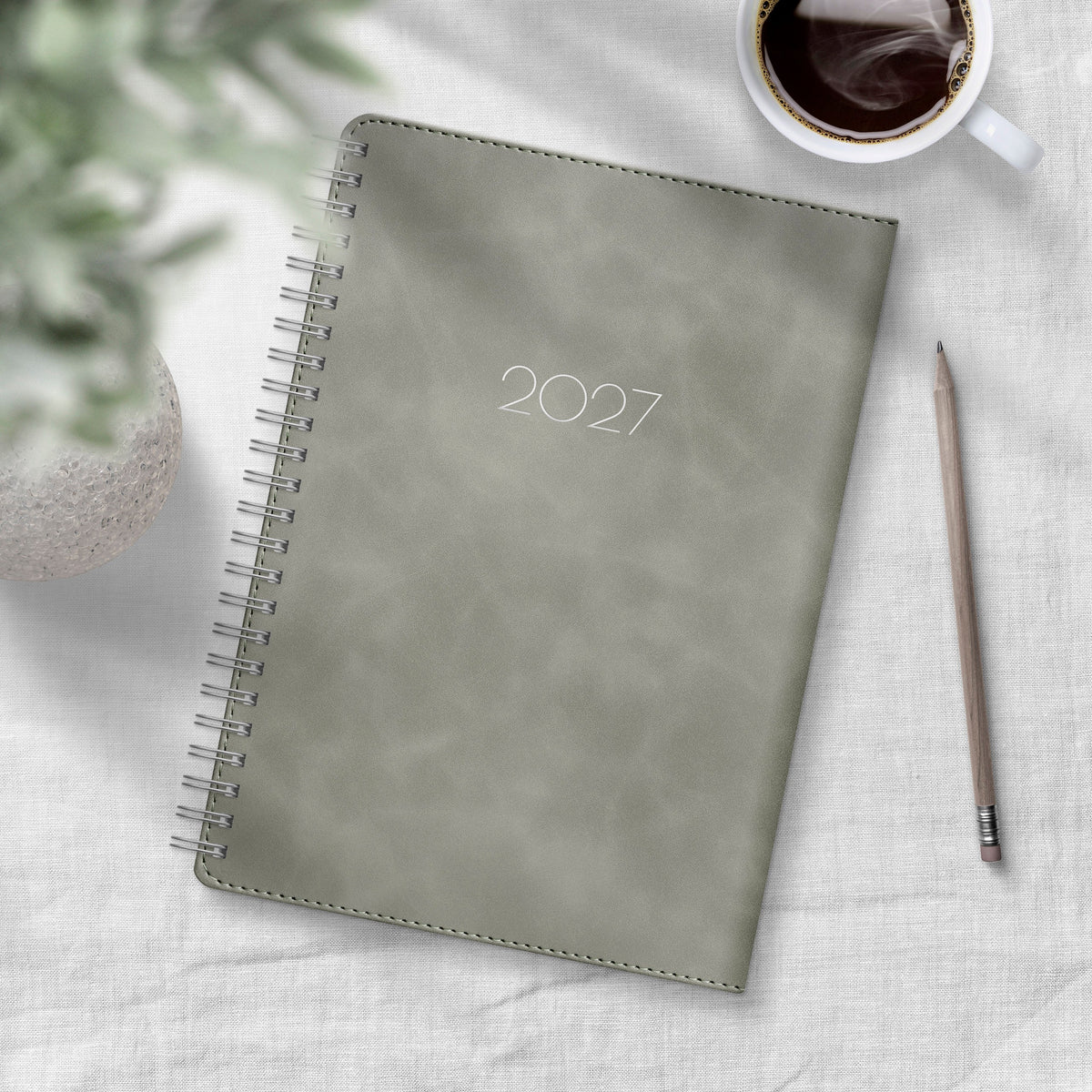 Kalender 2027 Senator A5 Twist grå