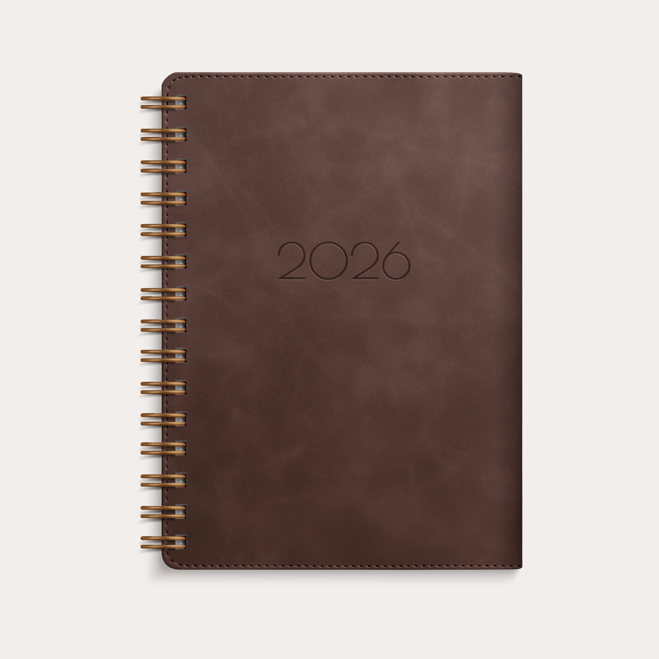 Kalender 2026 Leader Twist brun