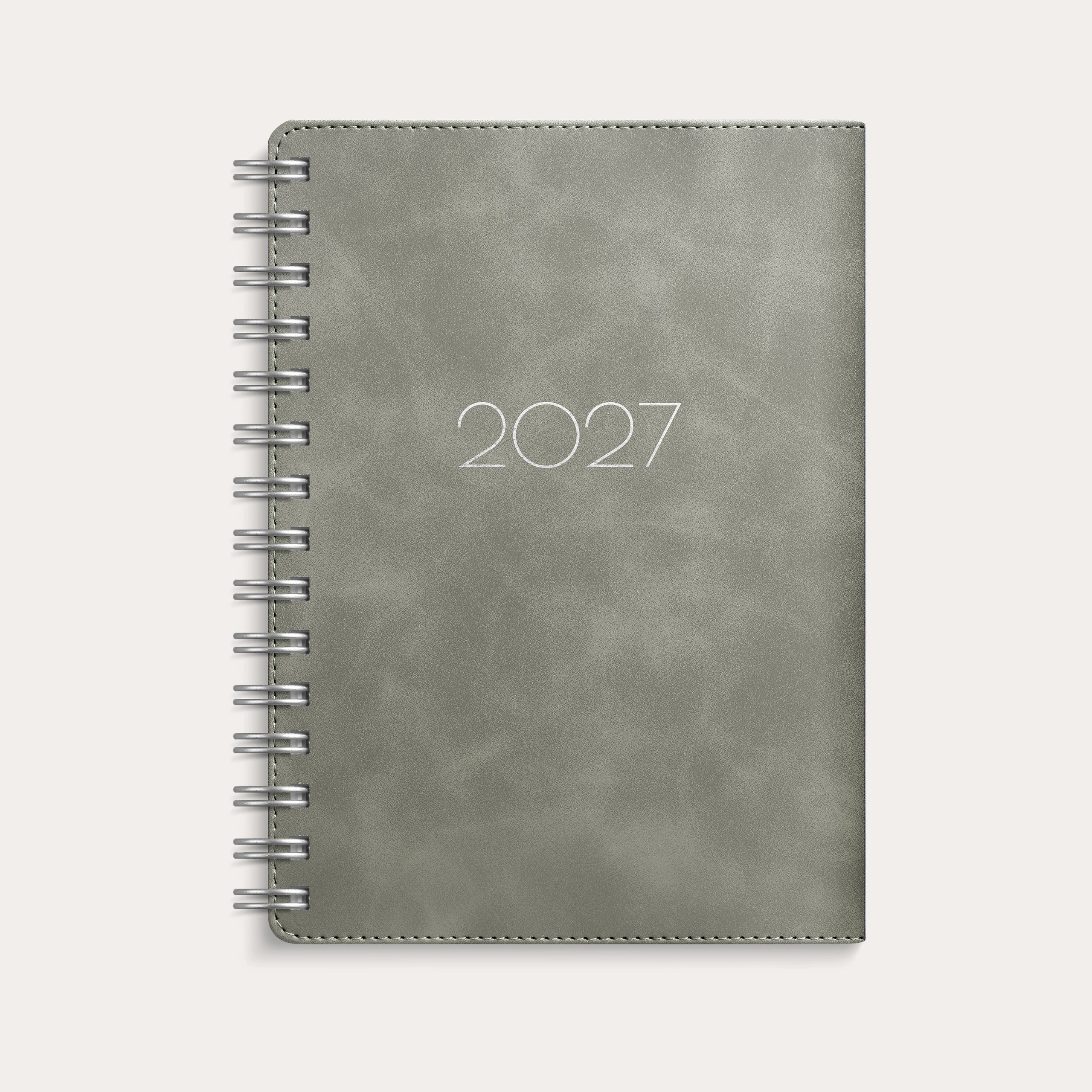 Kalender 2027 Leader Twist grå