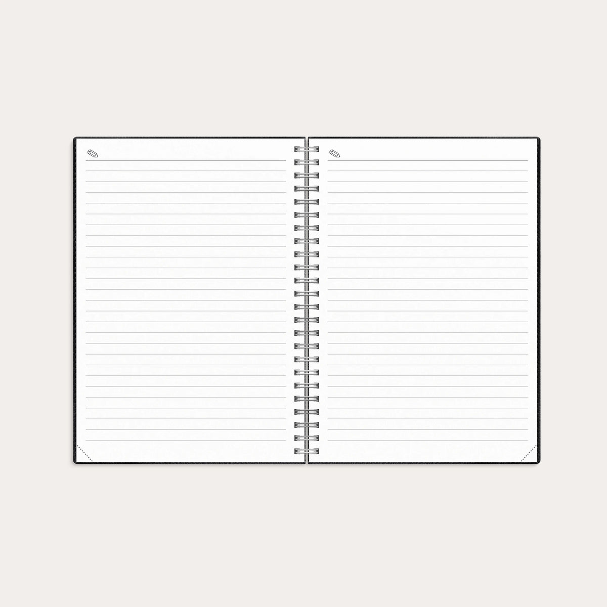 Kalender 2027 Business A5 Twist svart