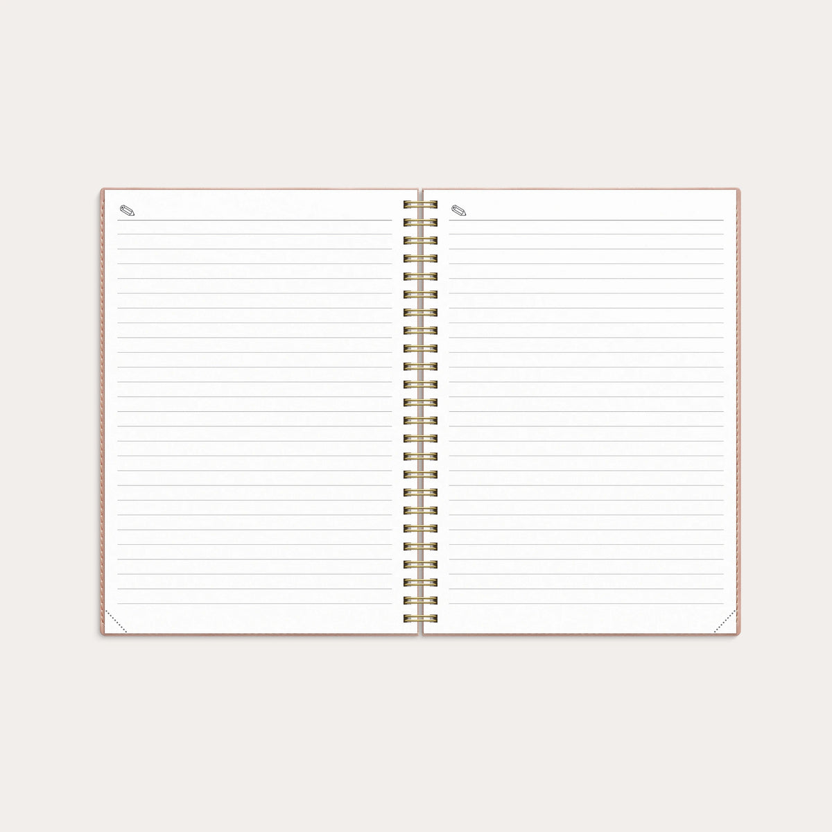 Kalender 2027 Business A5 Twist rosa