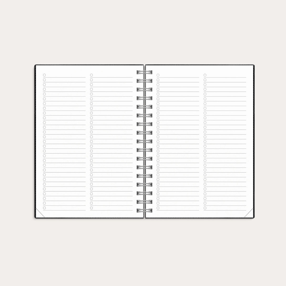 Kalender 2027 Senator A6 Twist svart