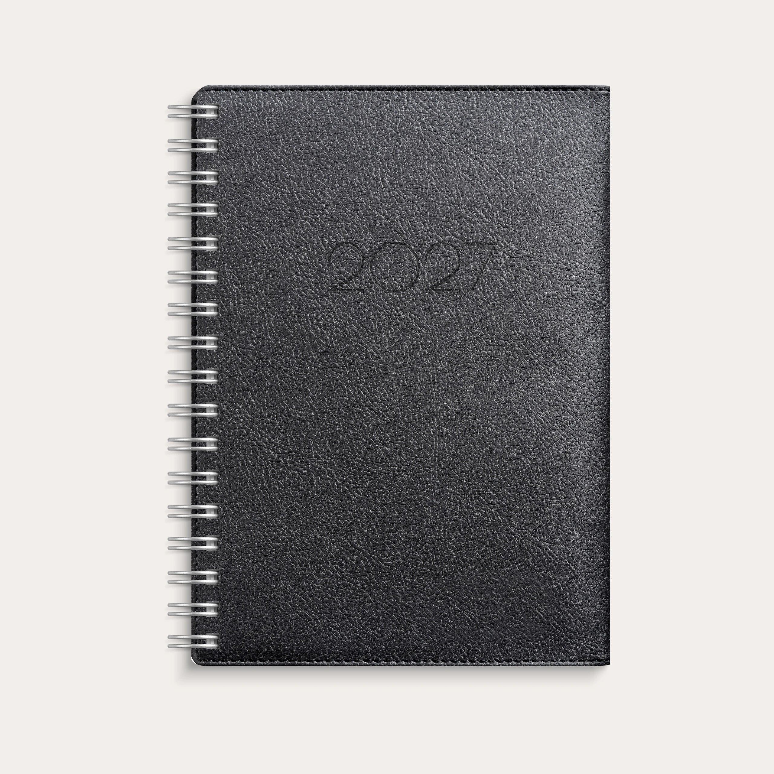 Kalender 2027 Senator A6 Twist svart