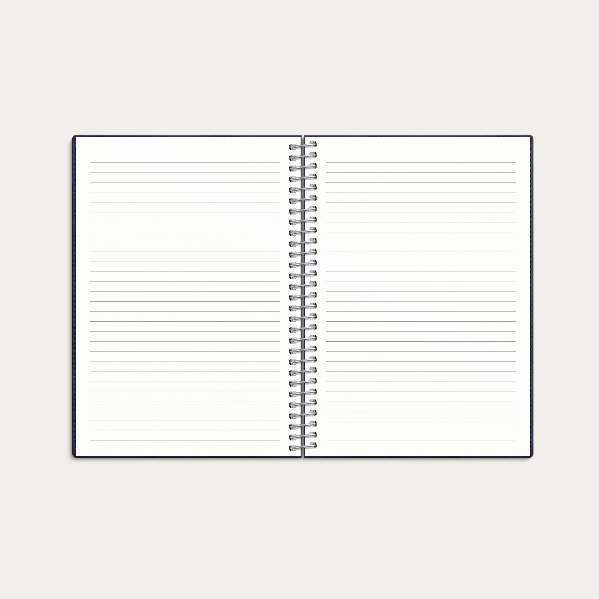 Kalender 2026 Senator A6 Twist blå – detail view