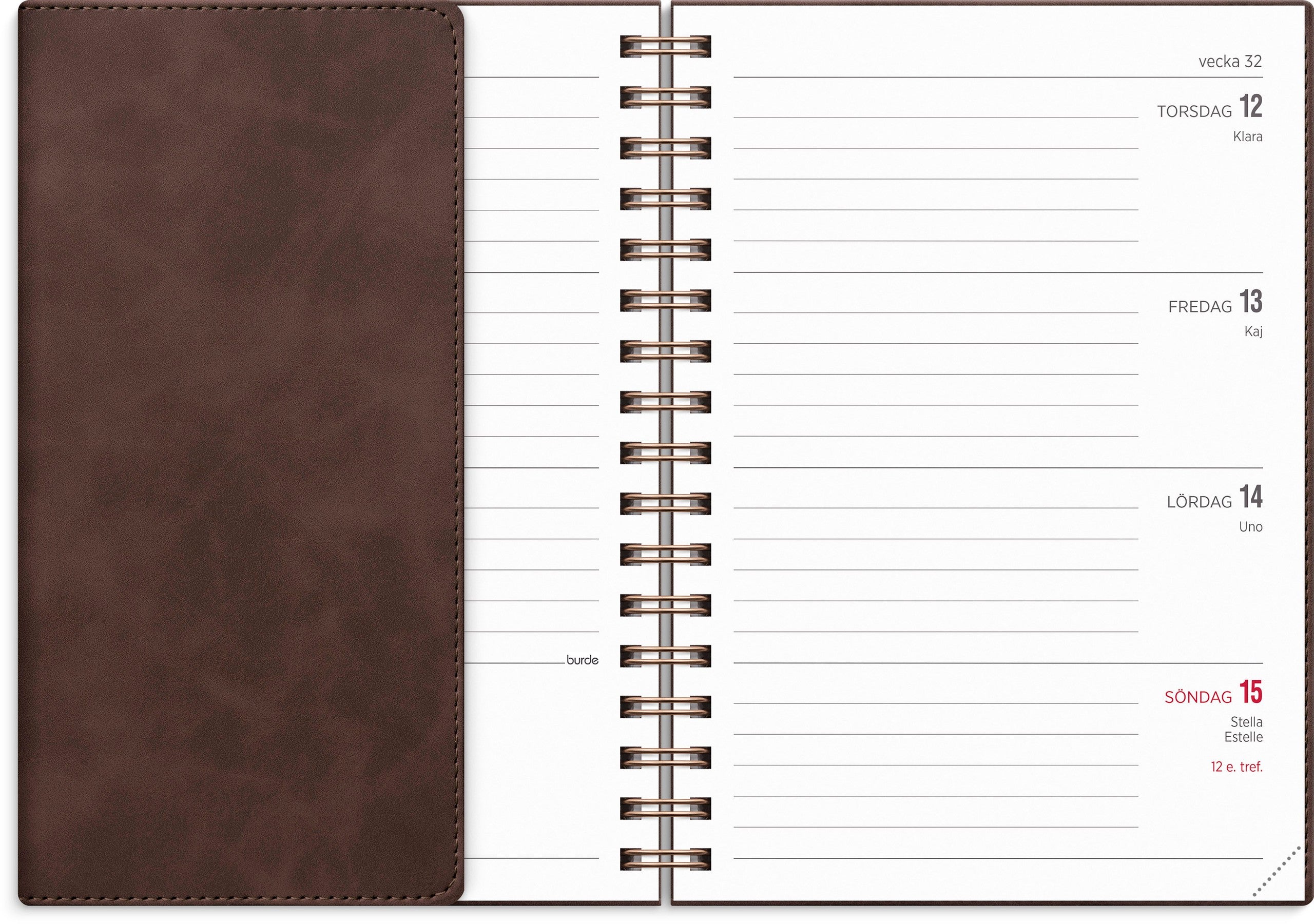 Kalender 2027 Senator A6 Twist brun