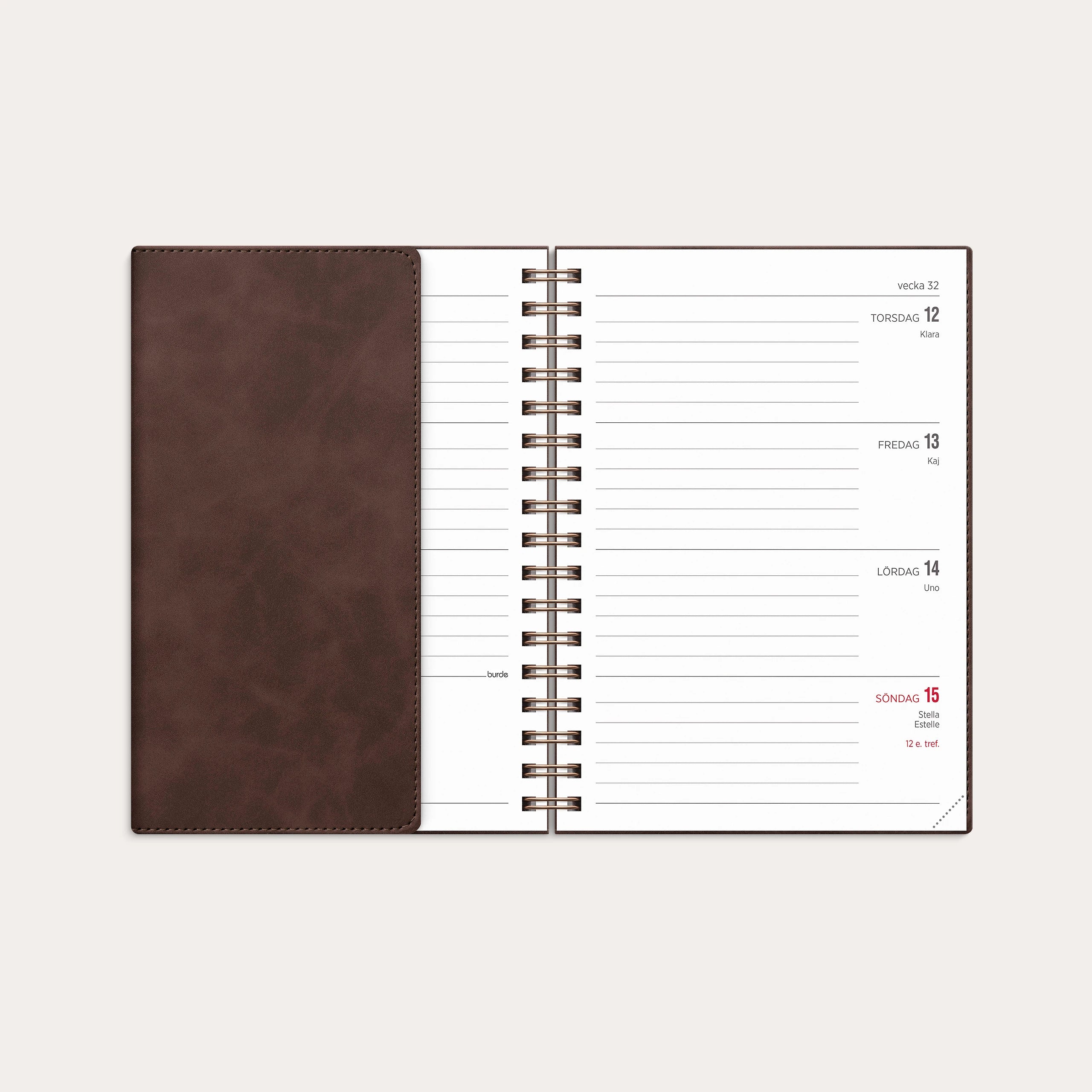 Kalender 2027 Senator A6 Twist brun