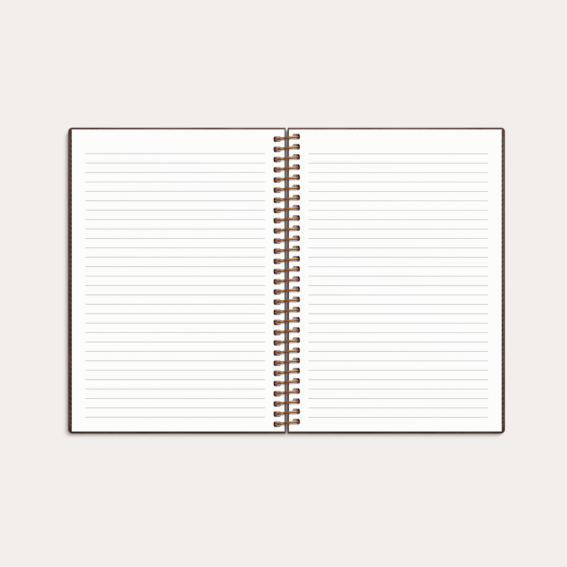 Kalender 2026 Senator A6 Twist brun – detail view