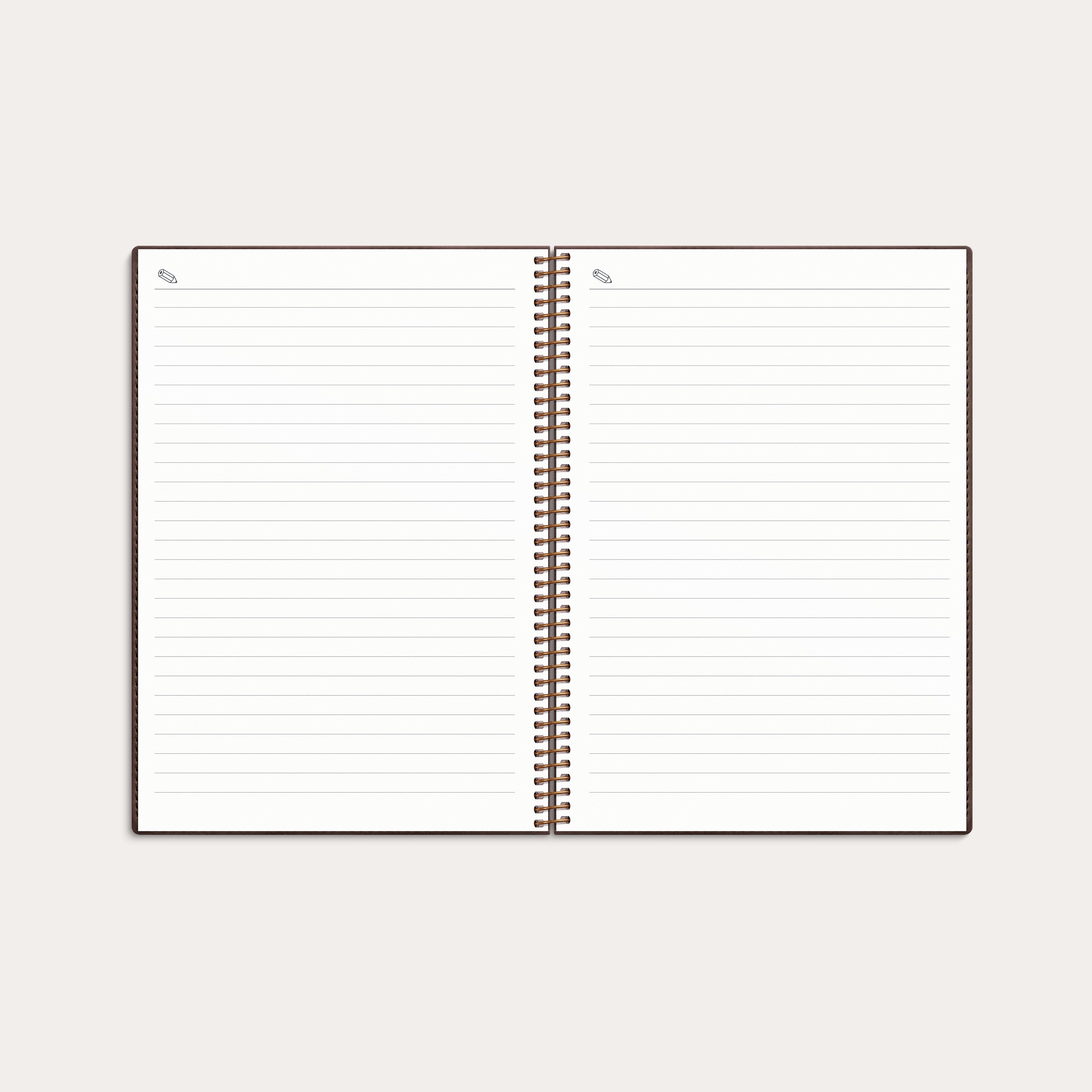 Kalender 2026 Business Twist brun