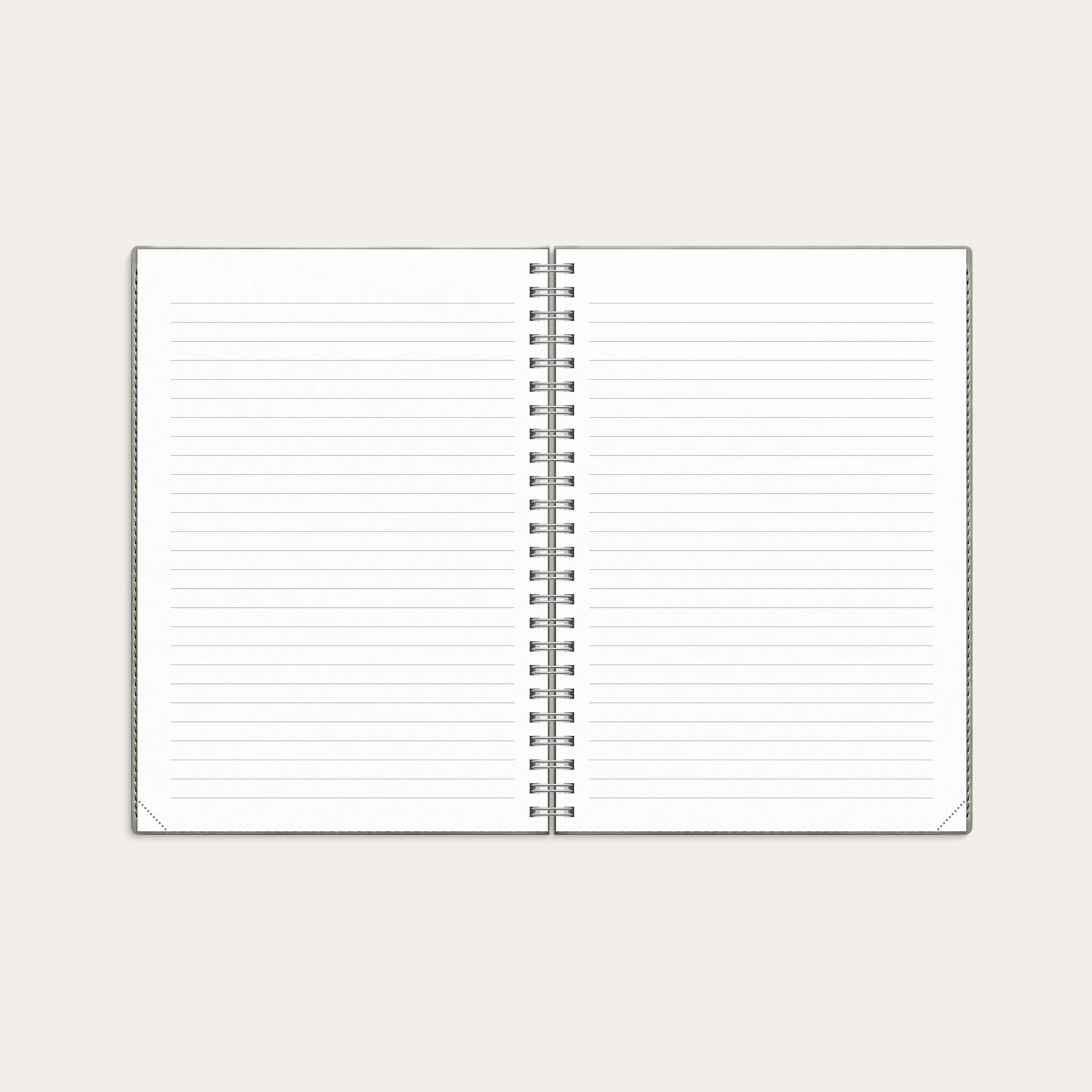 Kalender 2027 Business A5 Twist grå
