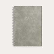 Kalender 2027 Business A5 Twist grå