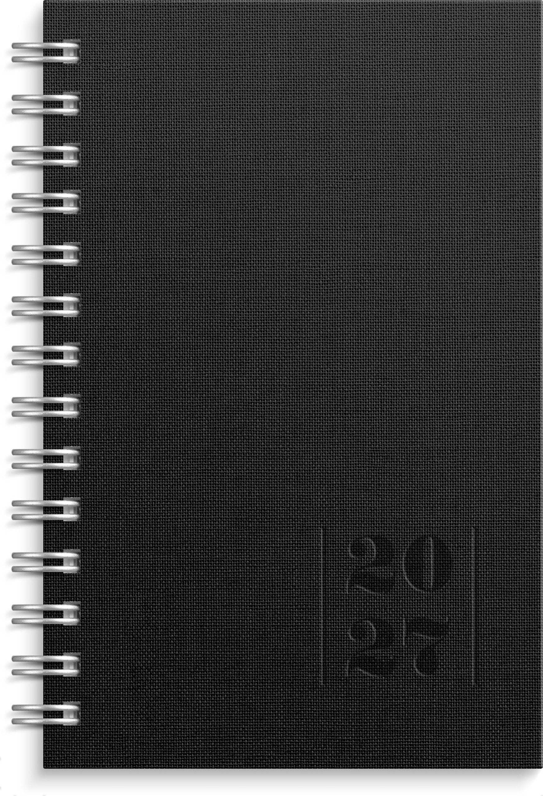 Kalender 2027 Leader Textile svart