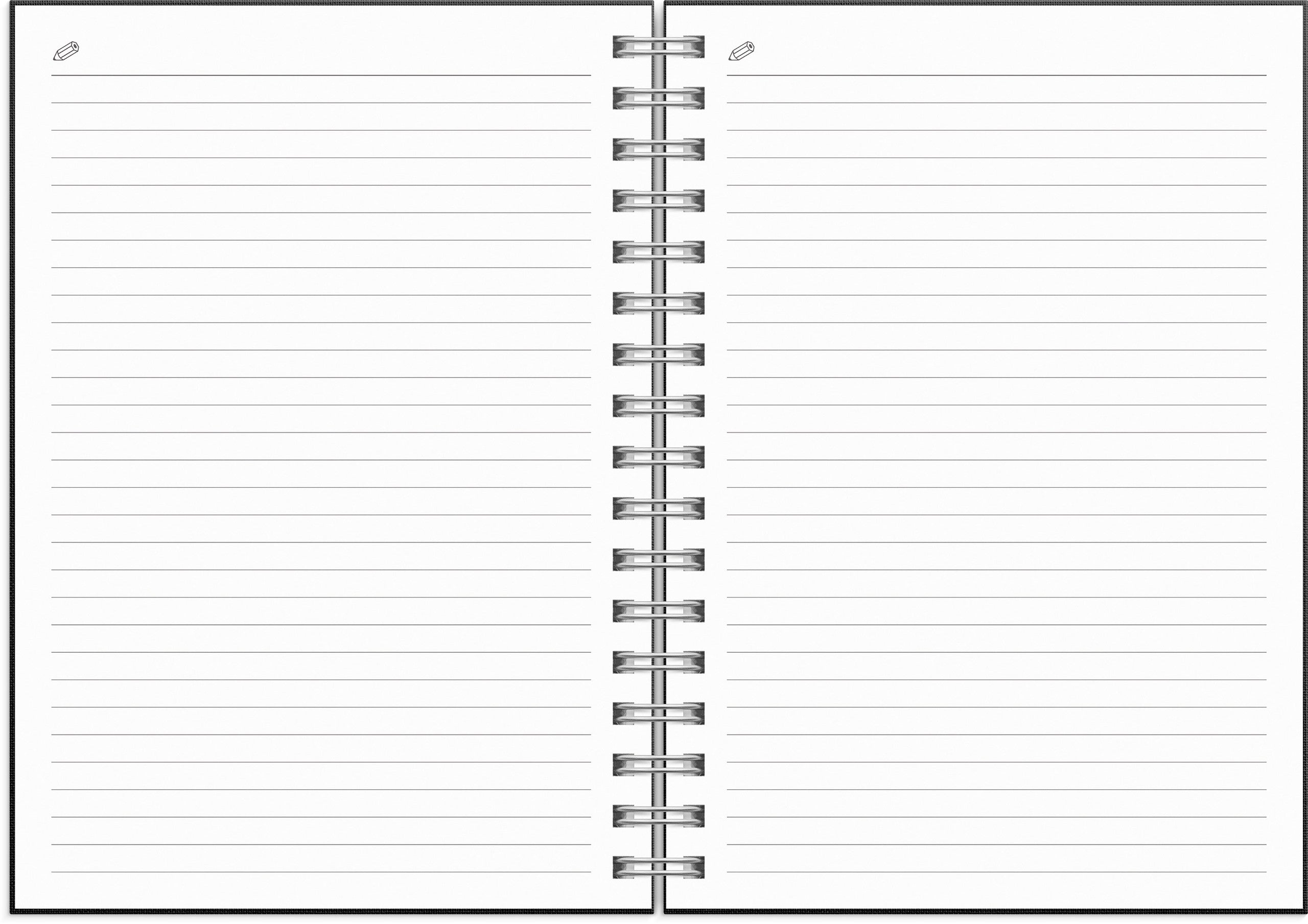 Kalender 2027 Weekly A6 Textile svart