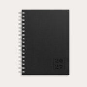 Kalender 2027 Weekly A6 Textile svart
