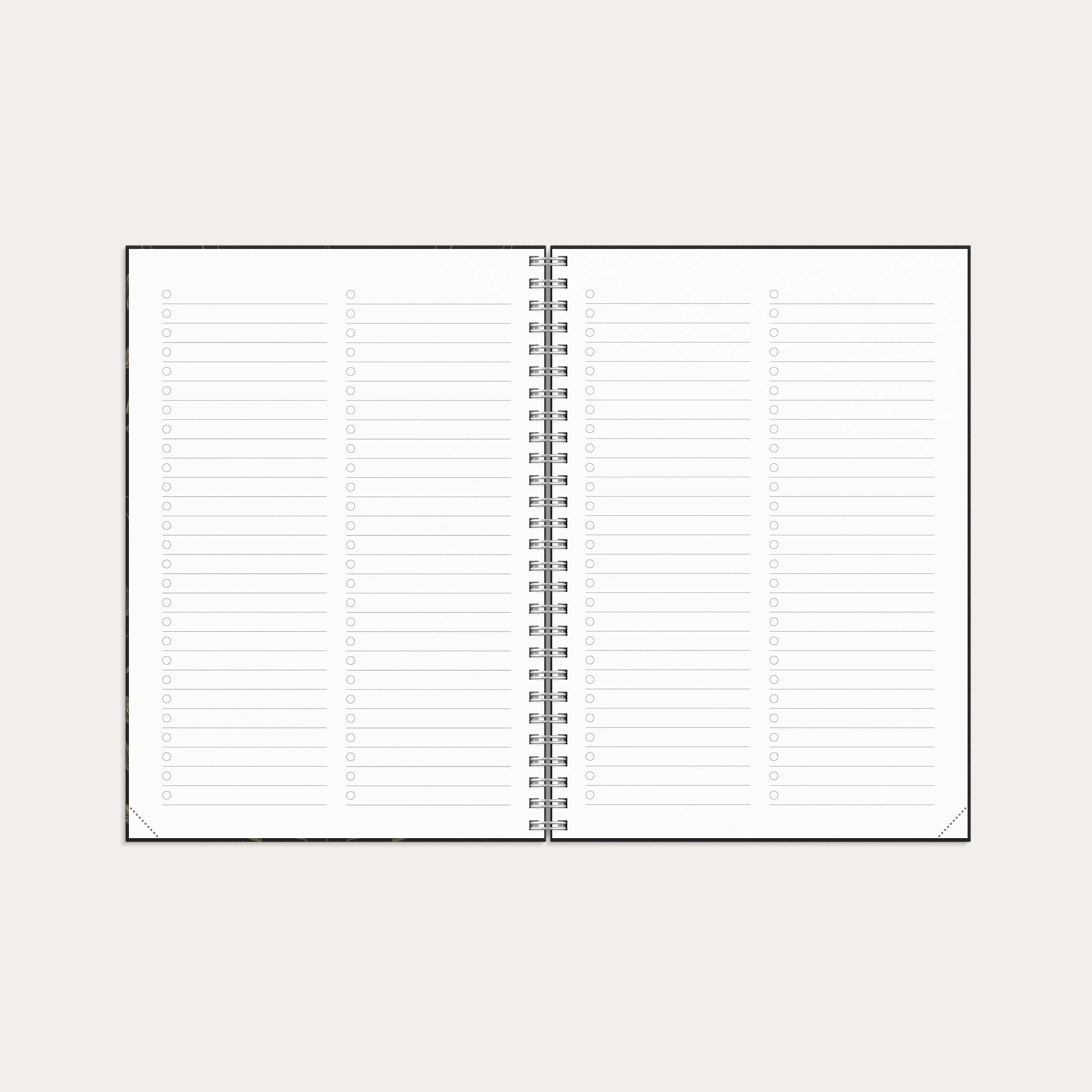 Kalender 2027 Senator A5 Textile svart
