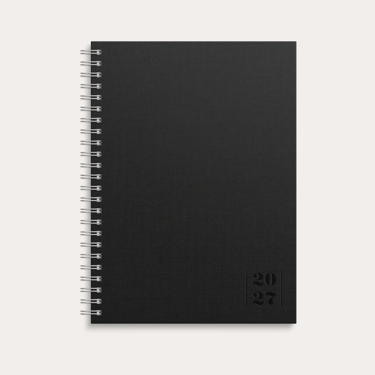 Kalender 2027 Senator A5 Textile svart