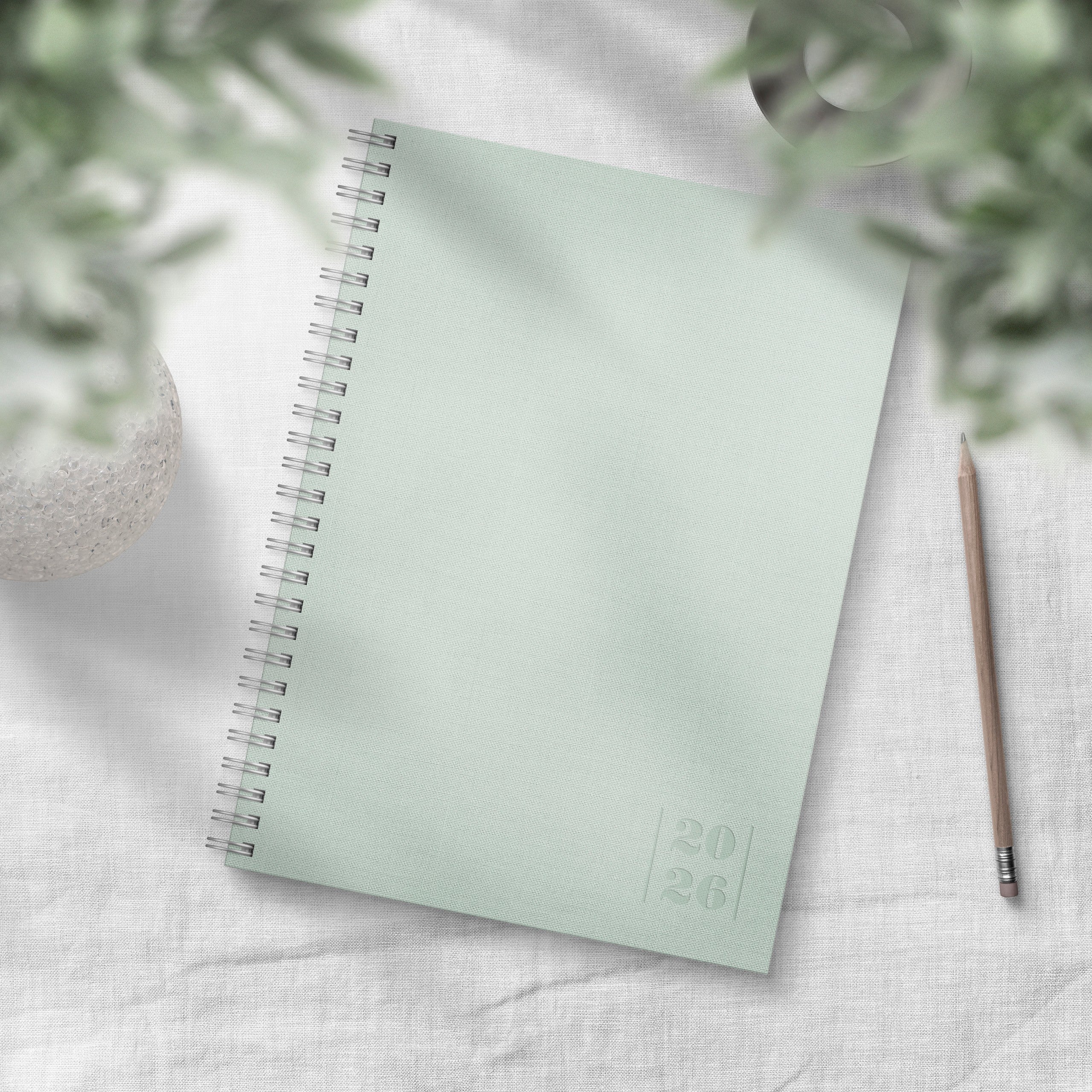 Kalender 2026 Senator A5 Textile grön