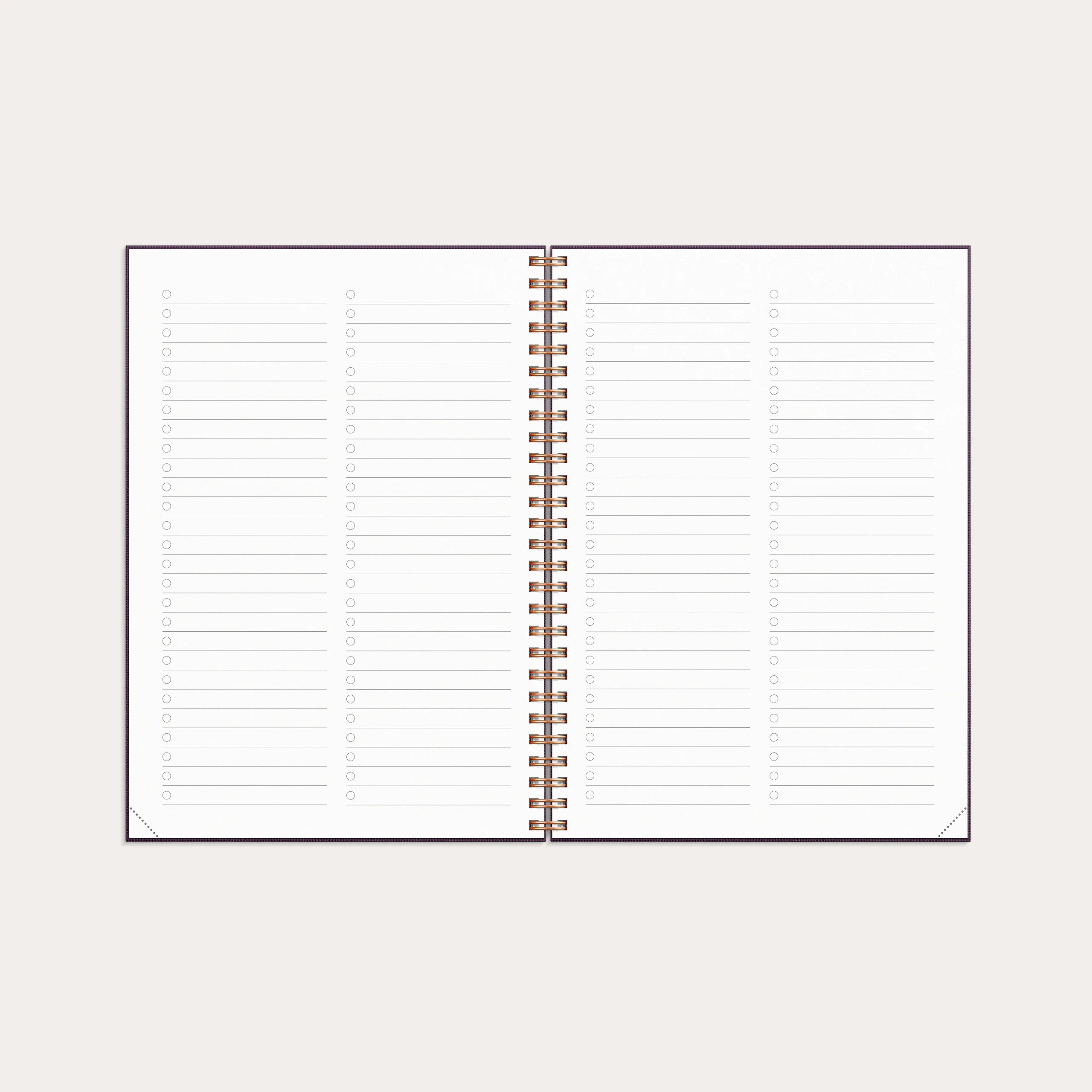 Kalender 2027 Senator A5 Textile plommon