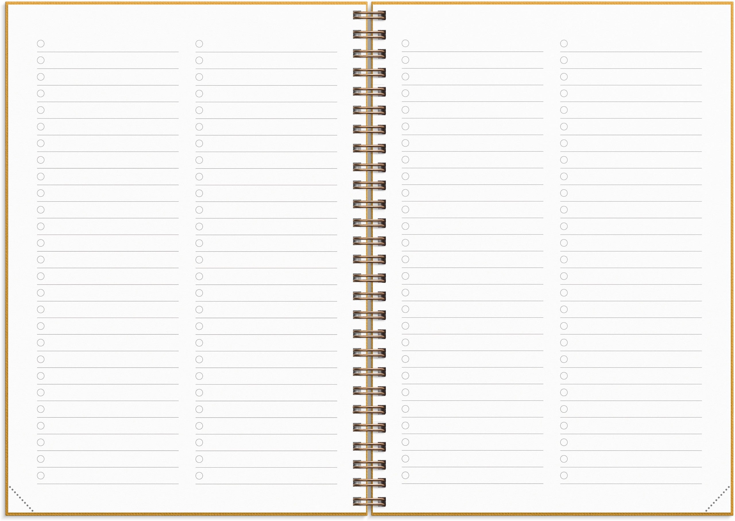 Kalender 2027 Senator A5 Textile senapsgul