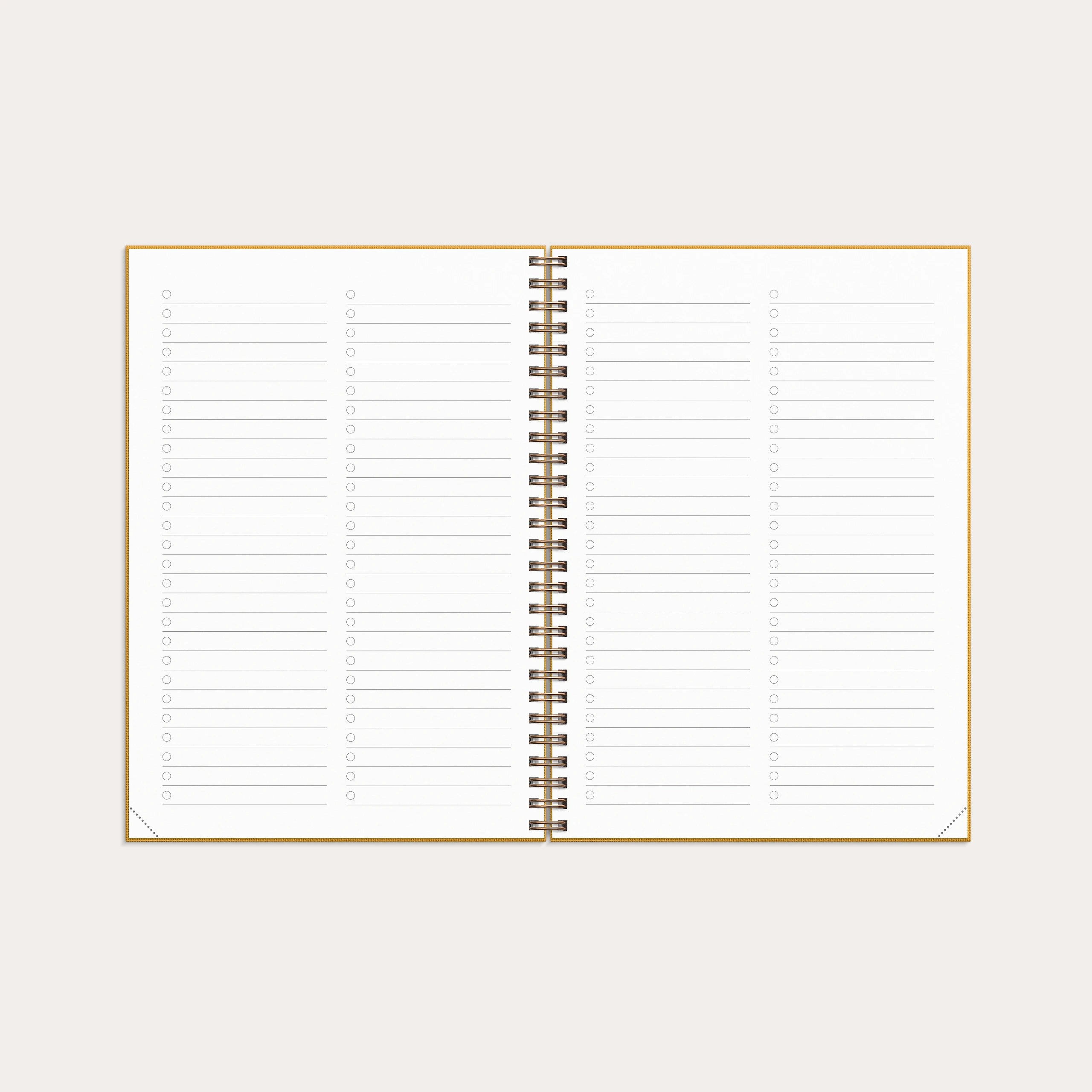 Kalender 2027 Senator A5 Textile senapsgul