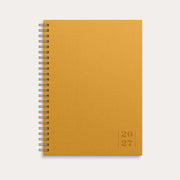 Kalender 2027 Senator A5 Textile senapsgul