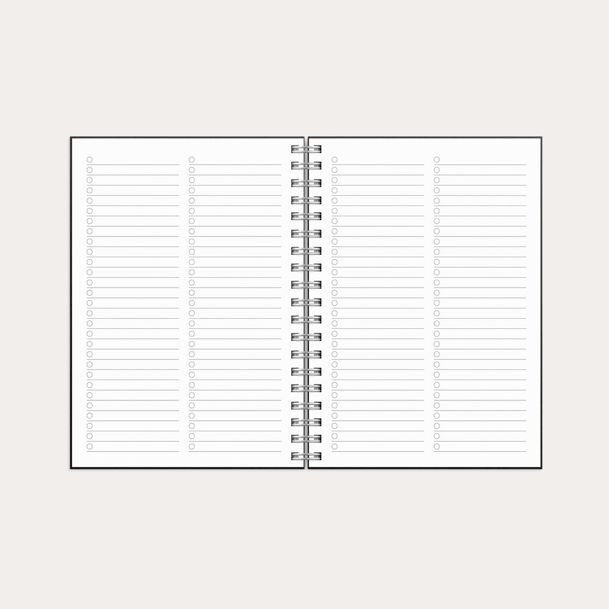 Kalender 2026 Senator A6 Textile svart
