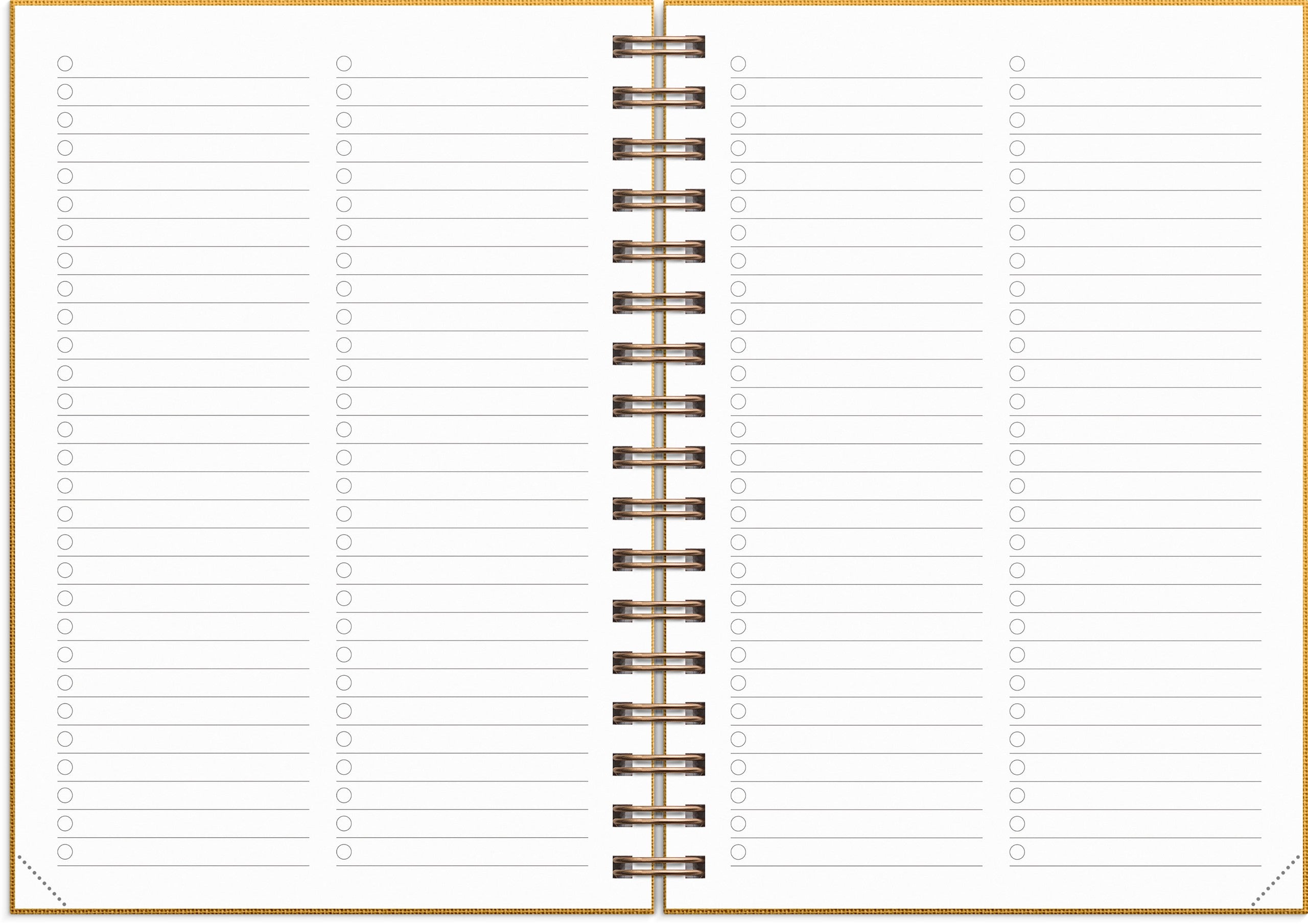Kalender 2027 Senator A6 Textile senapsgul