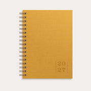 Kalender 2027 Senator A6 Textile senapsgul